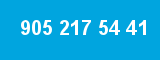 905 217 54 41 905 217 54 41